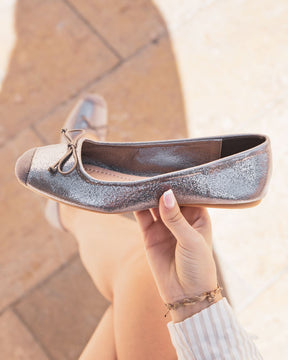 Ballerines femme plates confort taupe - Dany - Casualmode.be